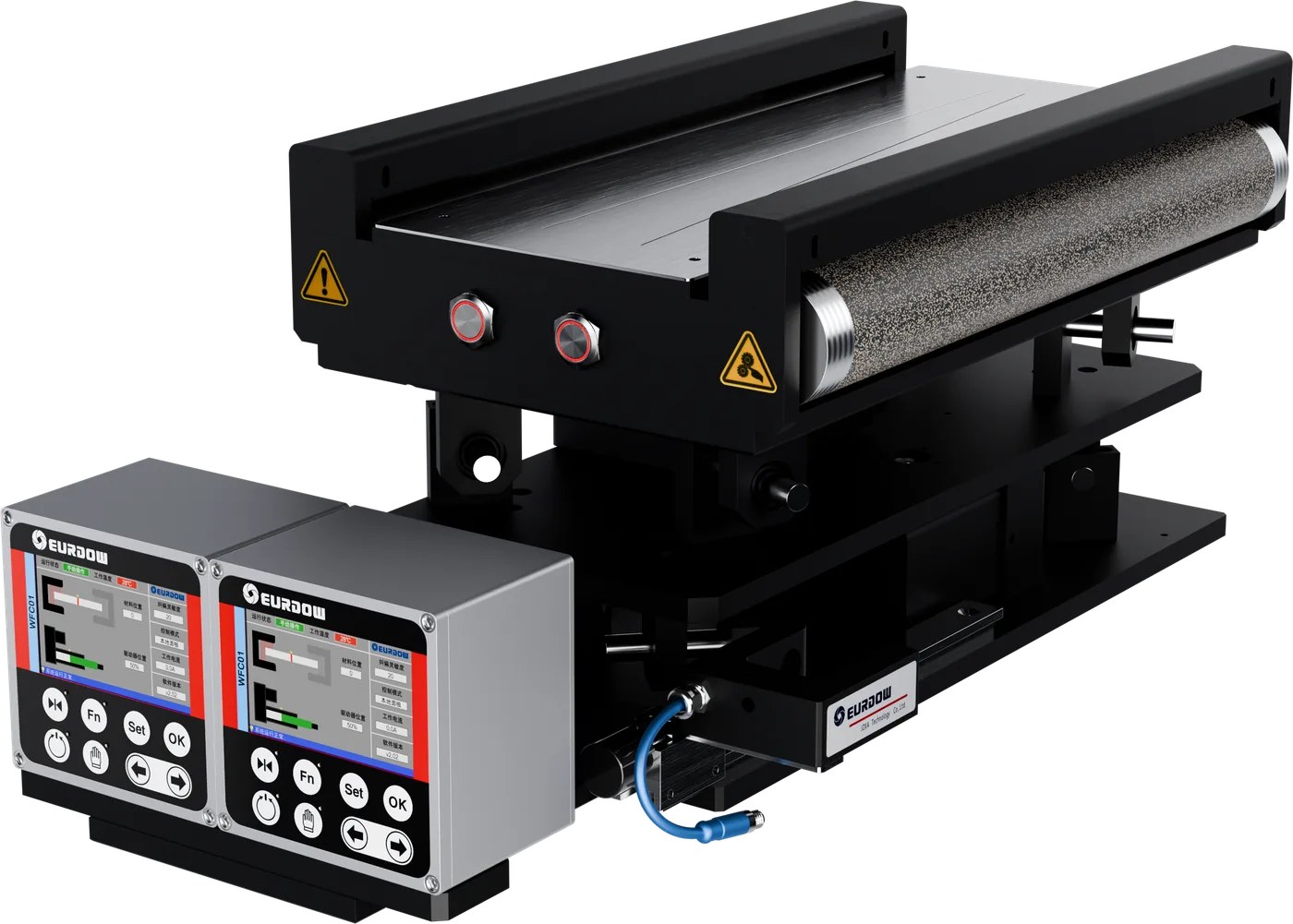 Bidirectional guide frame for 450 mm web