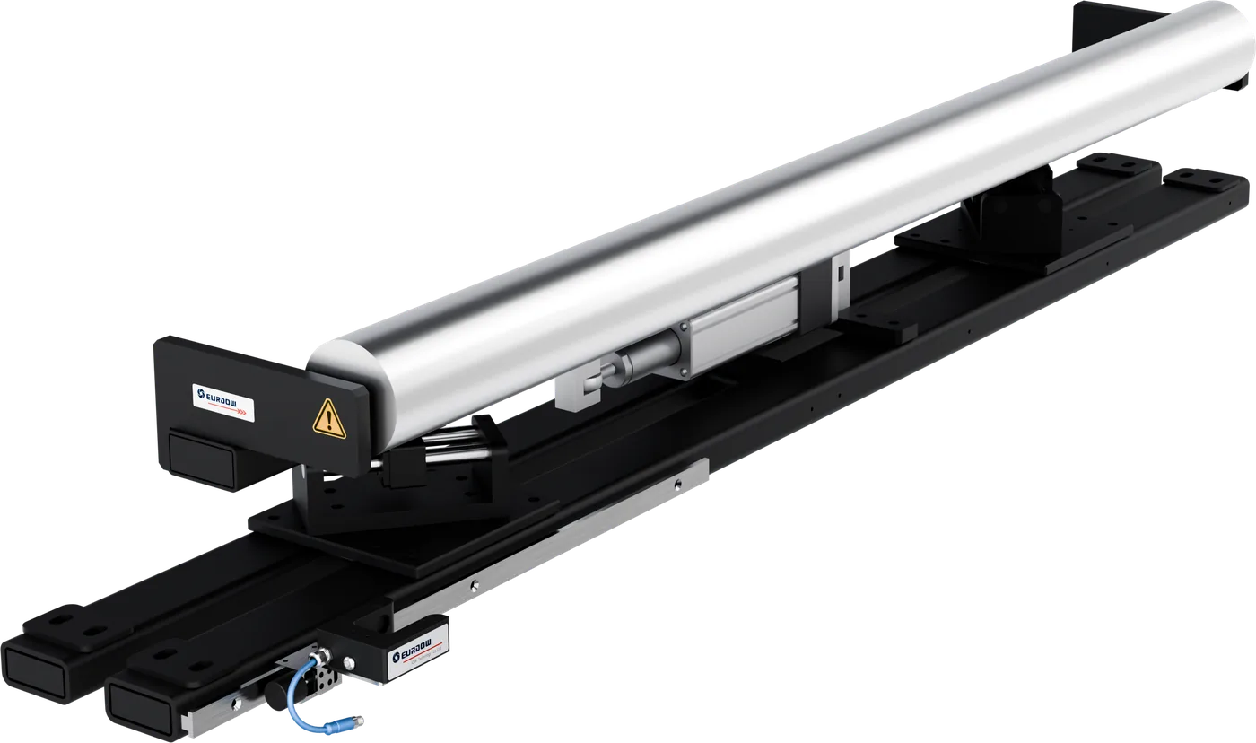 Single-roller guide frame